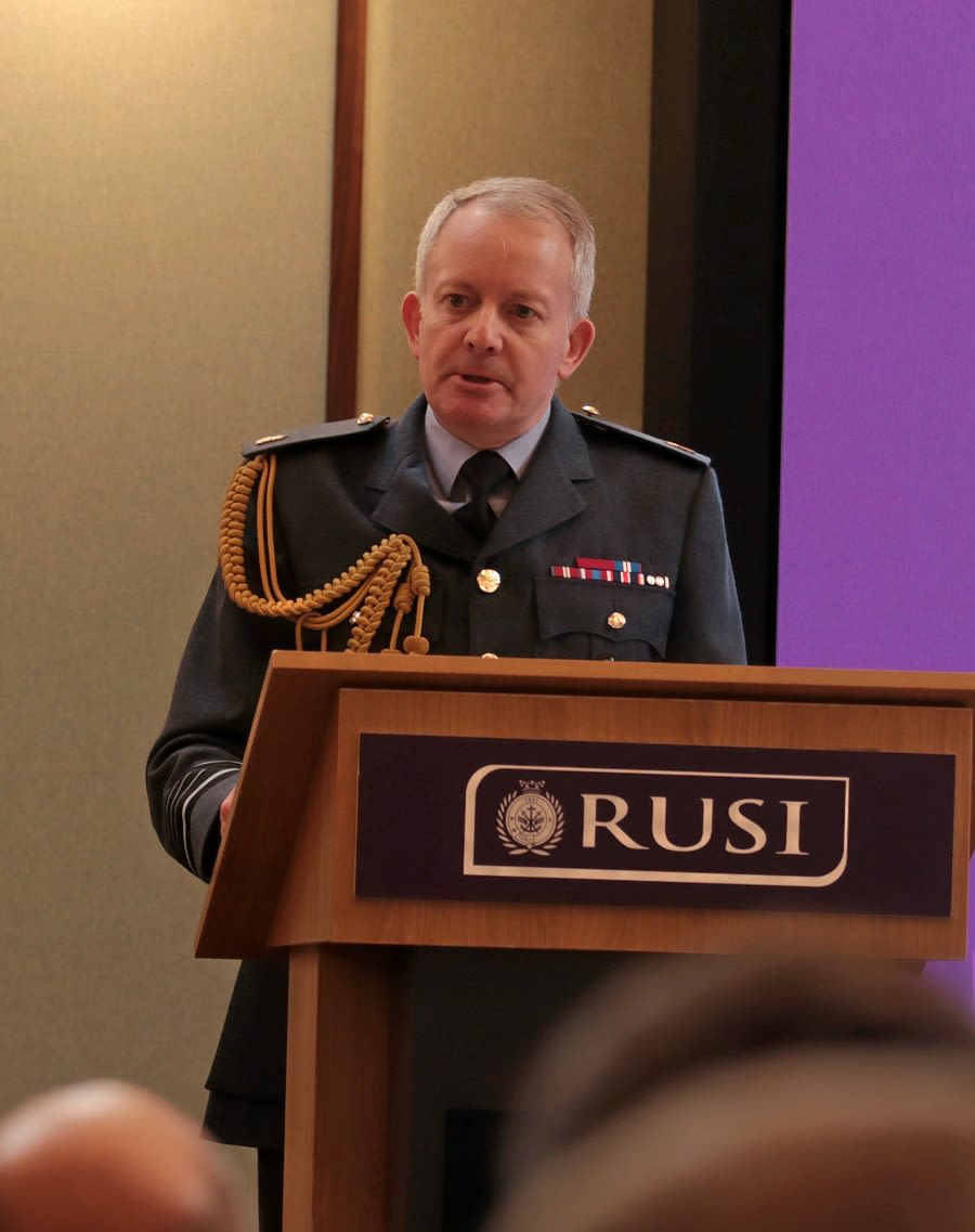 Air Chief Marshal Sir Richard Knighton, Chief of the Air Staff, Royal Air Force