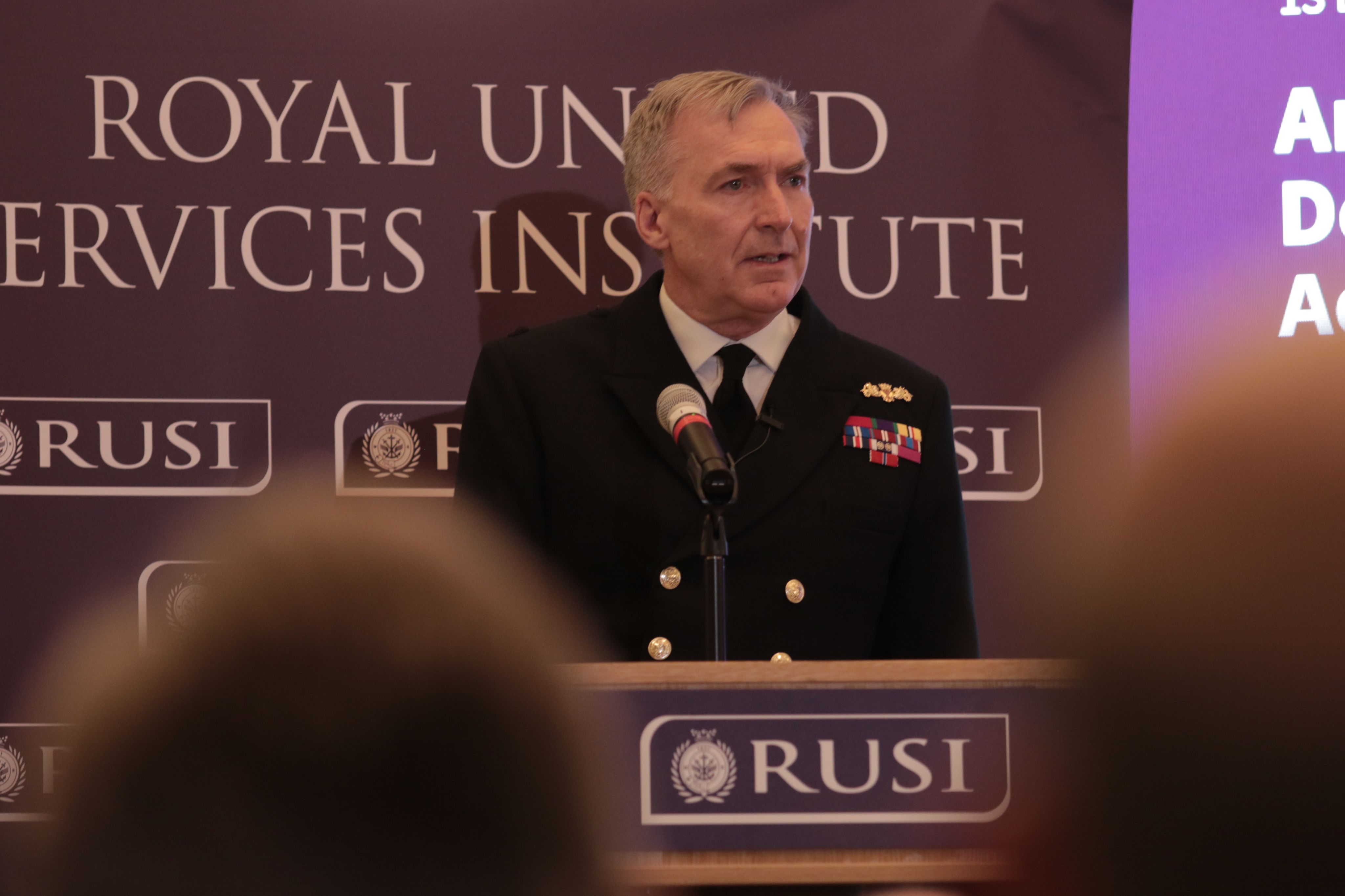 Admiral Sir Tony Radakin, Chief of the Defence Staff