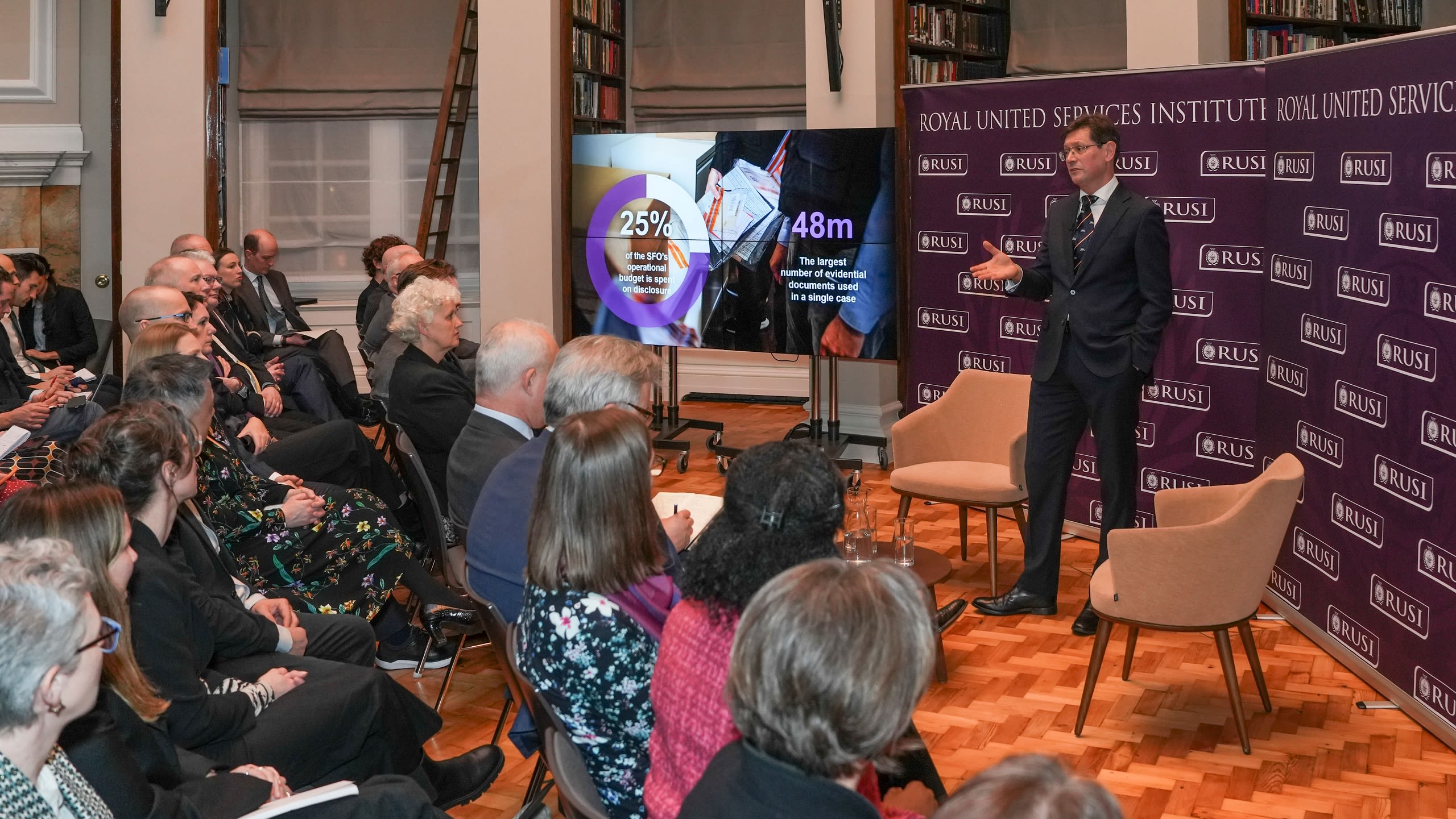 Director of the Serious Fraud Office Nick Ephgrave QPM Speaks at RUSI on 13 February 2024